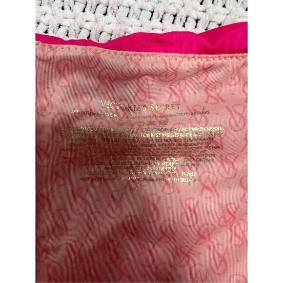 Nwt Victoria’s Secret pink bikini bottoms size large ruffle - Picture 3 of 6